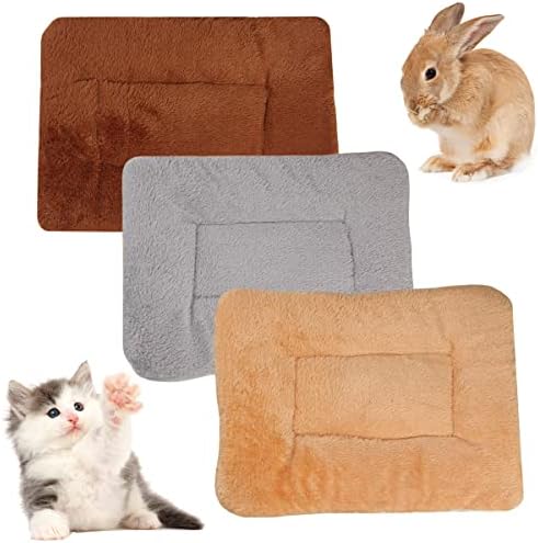 G YITENG, 3 предмет, плюшена подложка за малки животни, топло пушистое Одеяло за Коте, мек вълнен плат подложка