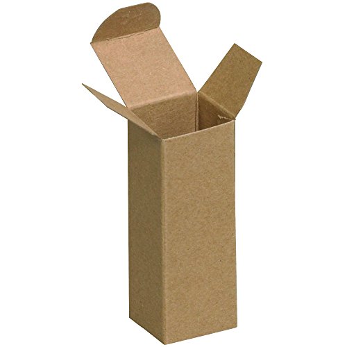 Изпрати Сега Сгъваеми картонени кутии SNRTD1 с обратна складкой, 1/2 x 4, 1,5 Ширина, 4 Височина 1,5 Дължина, Крафт (опаковка