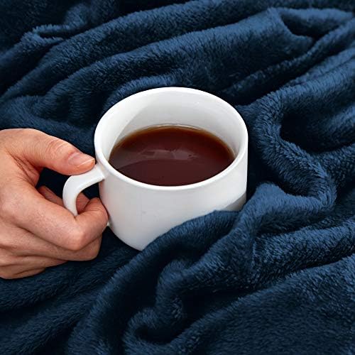 Размер Фланелевого флисового одеяла за зоната режим на сън (50 x 60), Лесна за Супер Меко Пушистое Плюшевое Одеало