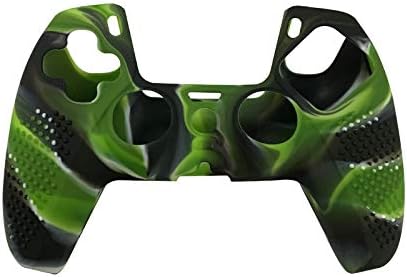 Калъф за писалка OLOPE Camouflage PS5 Нескользящий силиконов защитен калъф Засилва усещането за игри и предпазва контролер.