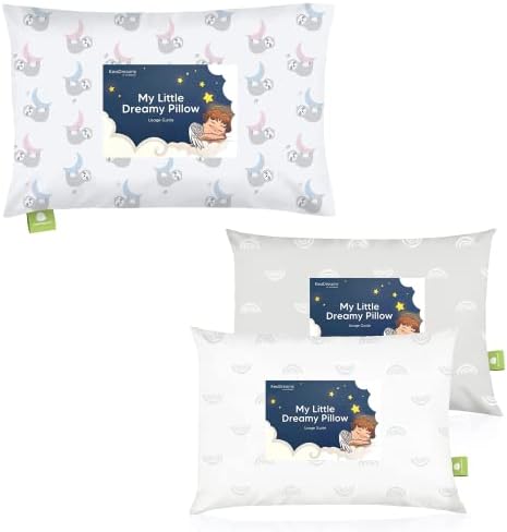 Възглавница за деца KeaBabies с калъфка и възглавница за деца в 2 опаковки - 13x18 My Little Dreamy Pillow - Меки