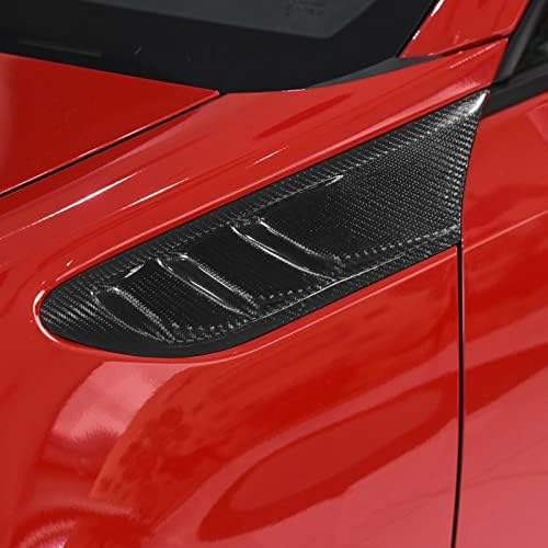 Вентилационна Тампон Странично Крило На 2012-2020 Subaru BRZ и Toyota 86 GT86 От Черен карбон