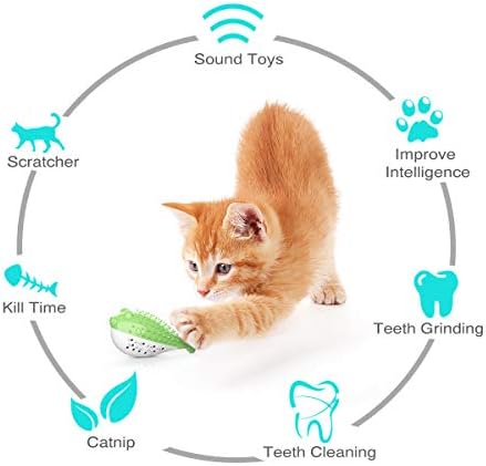 NP Това е играчка за котки с множество функции, като миене на зъби, скърцане със зъби, коча билка, произнасянето