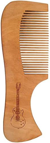 Дървена четка за коса Azeeda 'Guitar' (HA00016034)
