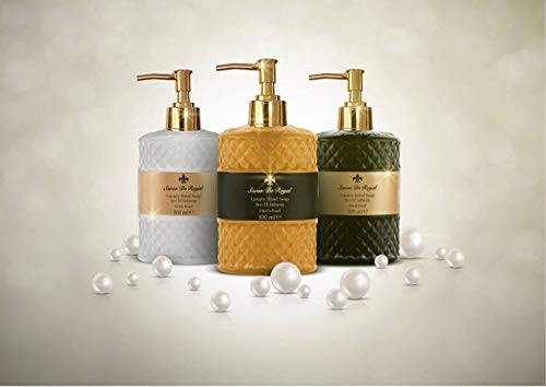 Течен сапун за ръце Savon De Royal Luxury, Черни Перли - по 500 мл (опаковка от 3 броя)