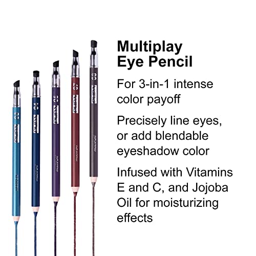 Молив за очи Pupa Milano Multiplay Eye Pencil - Универсален молив - Подходящ за чувствителни очи - Мека и гладка текстура