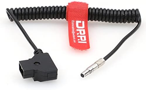 3-Пинов захранващ кабел DRRI D-Tap до Neutrik за сходни проекти Odyssey 7 / 7Q / 7Q+ (Спирален кабел)