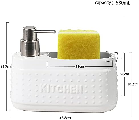 Опаковка на бялото средства за миене на съдове за Кухненски мивки.Керамични Опаковка Течност за миене на съдове