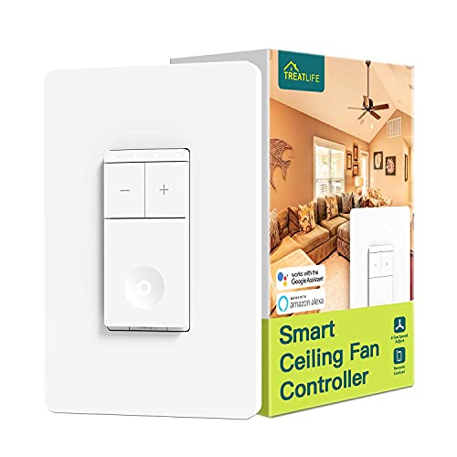 Интелигентно Управление на вентилатор на тавана 1 Опаковка + 3-Цифрен Интелигентен ключ светлина 4 опаковки