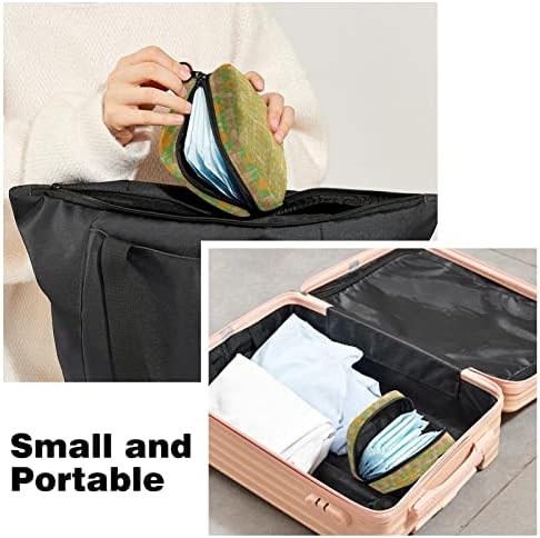 Чанта за съхранение на хигиенни кърпички ORYUEKAN, Чанта за Менструална Чаши, Преносими Чанти За съхранение на Подложки