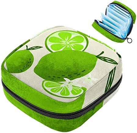 Чанта за съхранение на Хигиенни Кърпички ORYUEKAN, Преносими Многократна употреба Менструални Тампони джоб, Чанта за