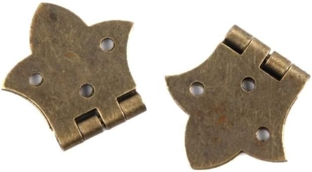 10шт 31 mm X 57 mm Дребни Антични Бронзови Златна Лейси Задвижваната Чекмедже на Гардероба си За Бижута, Ковчег
