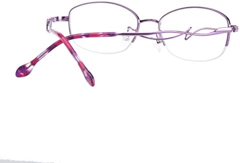 HELES Женски Овални Очила за четене с една лупа за четене без очила с Антирефлексно UV-покритие HELES-Лилаво||Сила +0,75