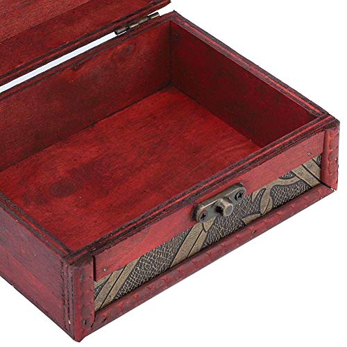 Кутия за Съхранение на Бижута, Елегантна Многофункционална Дървена Ковчег за Бижута, Обица за Съхранение на Пръстени