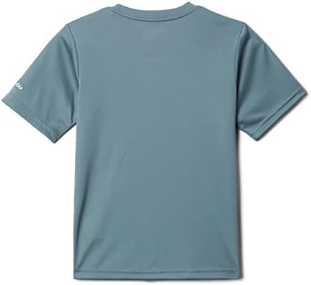 Тениска с графичен дизайн Edisun Пътека за момчета Columbia с къс ръкав