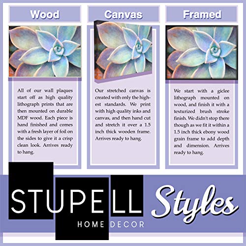 Стенни Табели Stupell Home Décor Здравей Gorgeous в Бирюзовом цветно, 10 x 0,5 x 15, С гордост произведена в САЩ