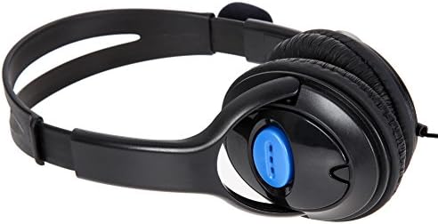 Жичен Детска Слушалки Vktech Слушалки с микрофон за Sony Ps4 Playstation 4 Син цвят
