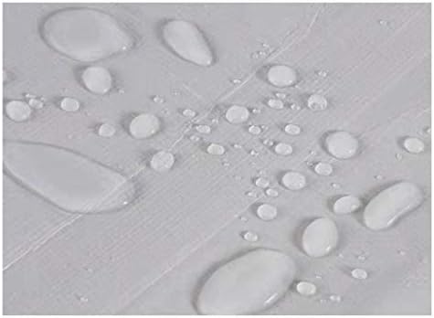 Бяло платно калъф YQJYMFZ 180 г/м2 от ултра силна tarps - Водоустойчив, устойчив на uv радиация, гниене и