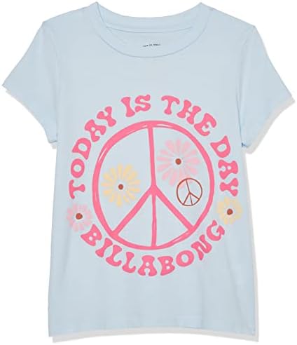 Мека графична тениска за момичета Billabong