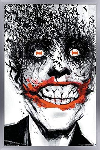 Плакат на стената Trends International DC Comics - The Joker - Bats, 22.375 x 34, Версия без рамка