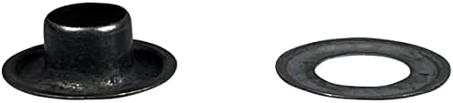 0 Втулки от Плътен Месинг с Матово черно покритие с кожена облицовка за миене - 10 бр.