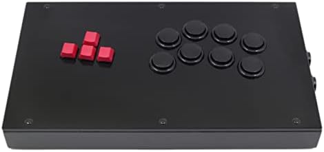 Бутони на клавиатурата F6-PS Аркаден Джойстик Гейм Контролер за гейм конзолата PS5/PS4/PS3/PC Джойстик (Размер: