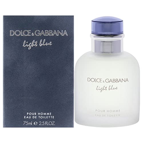 Спрей тоалетна вода Dolce & Gabbana Light Blue за мъже, 2,5 Течни унции