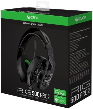 Детска слушалки RIG 500 PRO EX 3D Audio за Xbox Series X | S, Xbox One, Windows 10/11, с Dolby Atmos, 50 мм тонколони