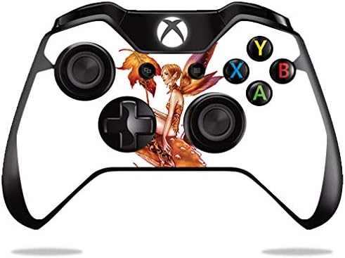 Калъф MightySkins, съвместим с контролера на Microsoft Xbox One или S - Falling Leaf | Защитен, здрав и уникален
