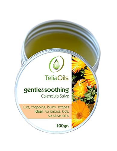 Teliaoils Calendula Starter Pack / Масло с добавка на невен, Маточина / Насърчава растежа на нови тъкани, Действа Като