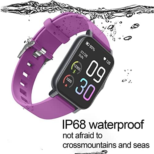 Смарт часовници - Спортни смарт часовници IP68, Съвместими с iPhone, Samsung Android, iOS, Подаръци за рожден