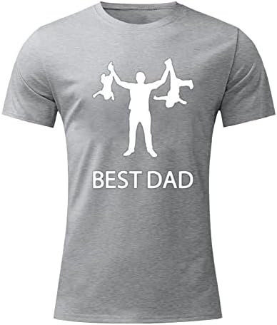 Летни тениски за Мъже, Детска Риза с принтом, Тениска, Кръгла, Блуза, Тениска с Къс деколте, Риза за бащата, Дълъг
