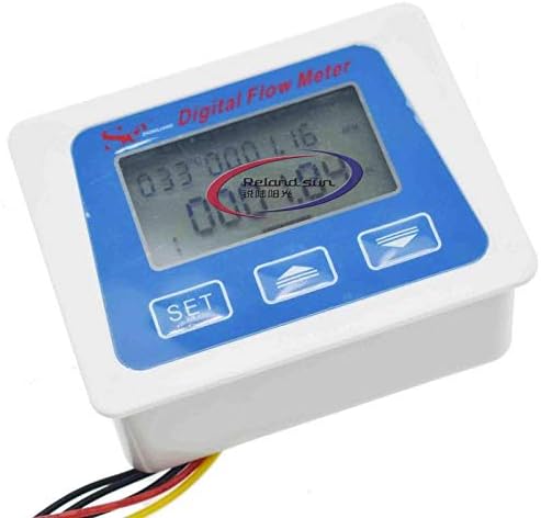 Цифров Разходомер Измерване на температурата на Разходомер за вода с Датчик за разхода на G1 /2