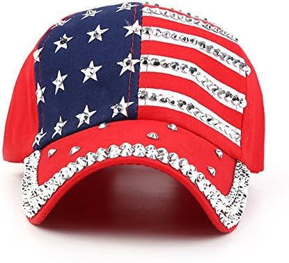 Бейзболна шапка с Флага на сащ, Пенливи Планински Кристал, Флаг на САЩ, Шапка в стил Хип-Хоп
