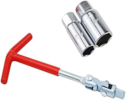 Универсален шарнирный ключ за свещи YXRAN с Т-образна дръжка, Набор от инструменти за теглене на Т-образна