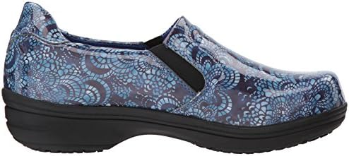 Професионална дамски обувки Easy Works Bind Health Care, Синята Мозайка pa, ширина 9,5 см