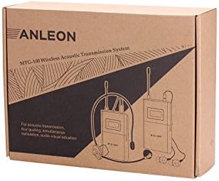 Anleon MTG-100 е безжичен симултанен превод с помощта на езици 902-927 Mhz и аксесоари за слушане (1 предавател и 15