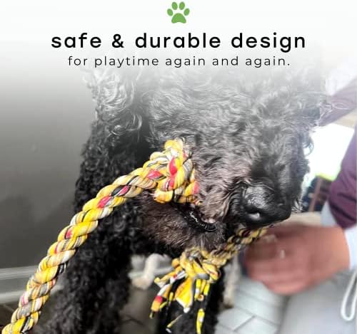 Rerope Looper Големи Твърди Играчки за Кучета - Играчки За по-Големи Кучета - Дъвка играчка за Кучета - Играчки за домашни животни - Кралския кученце