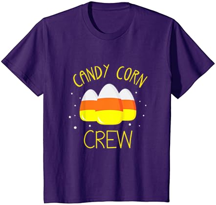 Хелоуин Екип Candy Corn Squad Екип Candy Corn Тениска Crew на Хелоуин