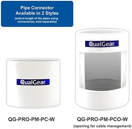 Аксесоар за проектор QualGear QG-PRO-PM-6IN-W Pro-AV резба 1,5 Npt дължина от 6 сантиметра