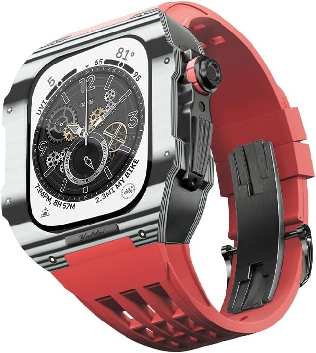 Комплект ленти за часа NEYENS от въглеродни влакна за Apple Watch серия 8/7/6/5/4 / SE, каишка за часовник iwatch