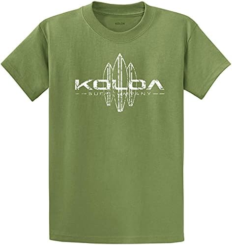 Тениски с логото на винтажной дъски за сърф Koloa обикновени, Големи и Високи размери