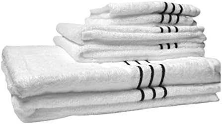 Комплект Кърпи ETC Home Soft от Луксозен египетски памук Премиум-клас от 6 теми - 2 Хавлиени кърпи 55x28, 2 Кърпи за ръце