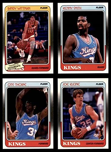 1988-89 Команден сет Fleur Канзас Сити Кингс Канзас Сити Кингс (сет) NM/MT Kings