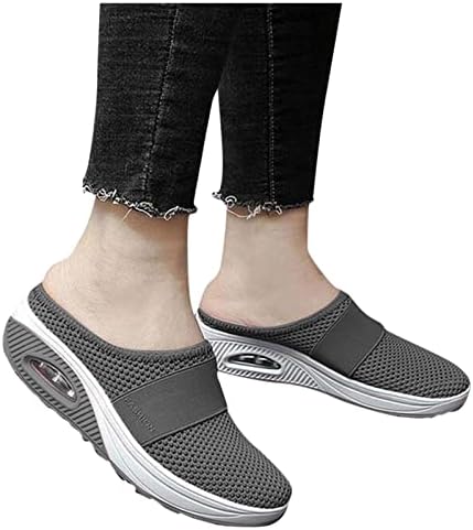 Обувки на подушечках, Ортопедични и Ежедневни за разходка с супинатором, Без съединителни Air Comfort, Мъжки Ежедневни Черни