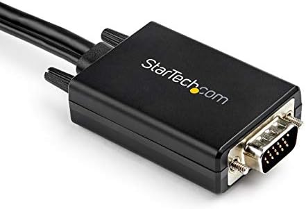 StarTech.com 6 фута кабел-VGA към конвертор HDMI с поддръжка на аудио, USB и захранване - Кабел-адаптер analog / digital-цифров
