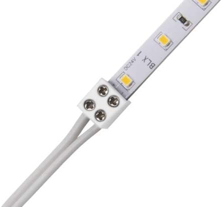 Диоден led конектор клеммной подложки DI-TB-Кон-TTW за лента подсветка (съединение панделка с тел)