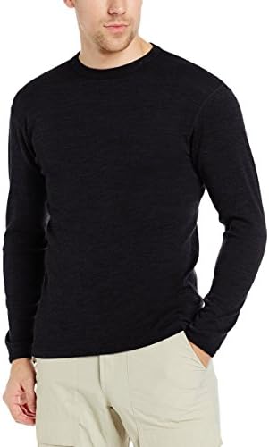 Мъжки ризи за екипажа средно тегло Minus33 Chocorua - мериносова Вълна - основният слой с дълъг ръкав -