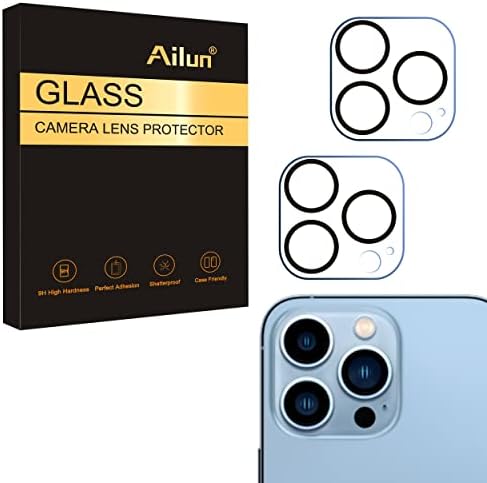 Защитно фолио за обектива на камерата Ailun за iPhone 13 Pro 6,1 и iPhone 13 Pro Max 6,7, закалено стъкло, твърдост 9H,