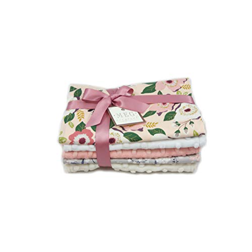 Комплект Кърпички за Оригване с цветен Модел за момичета от 5 МЕГ Оригинала 1162